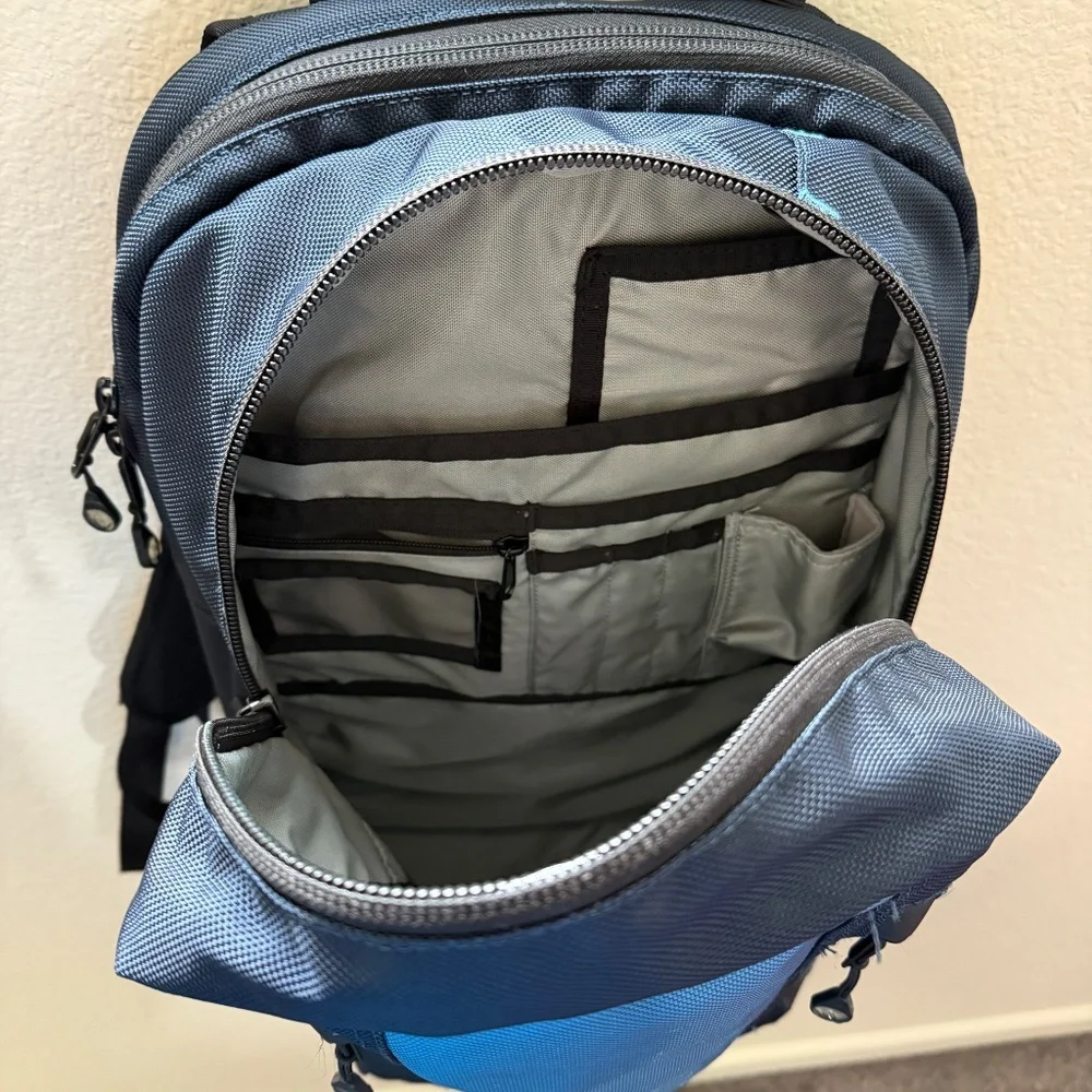 Timbuk2 Blue and Black Laptop Bag